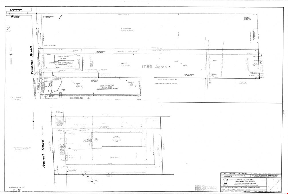 6195 S Transit Rd - 29+/- Acres Vacant Land