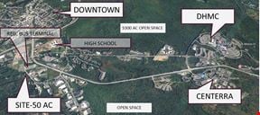 50 ac. 3 ac commercial. 3 miles to Med center