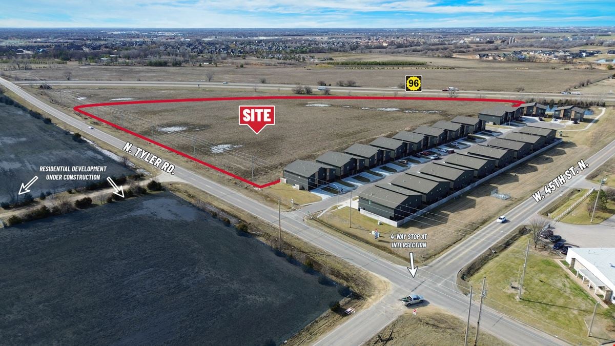 DEVELOPMENT LAND IN GROWING NW WICHITA