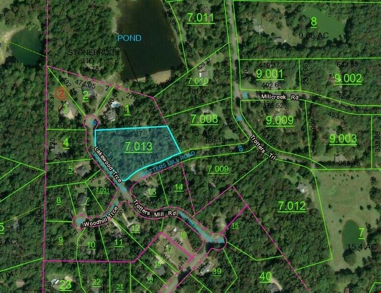 Lakewood Trace - 3.18 Acre Lot