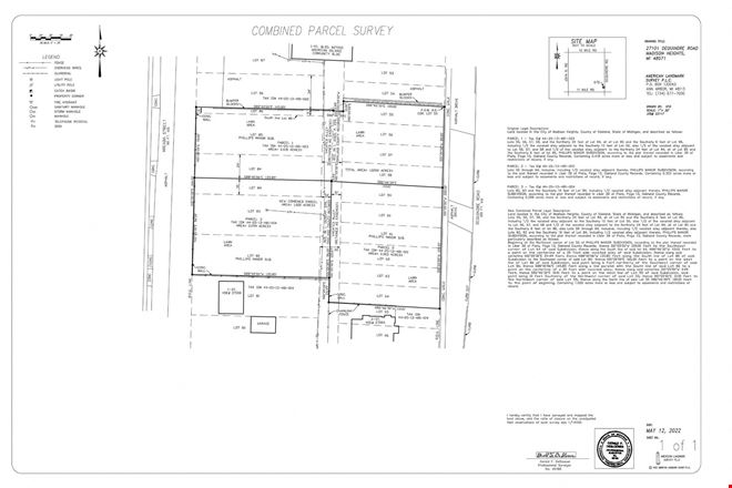 Preview of VacantLand space for Rent at 27101 Dequindre Road