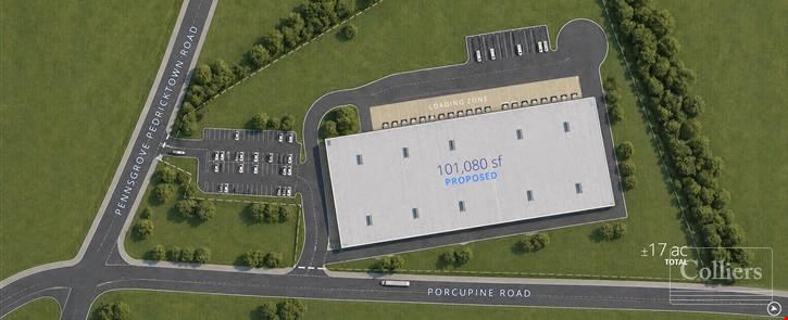 ±17 AC Last-Mile Industrial Development Opportunity in Southern New Jersey