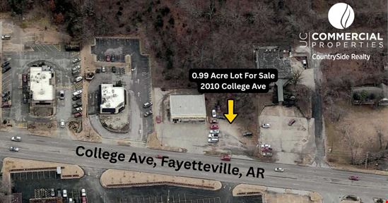 Prime Fayetteville, AR Commercial Development with Highway Frontage