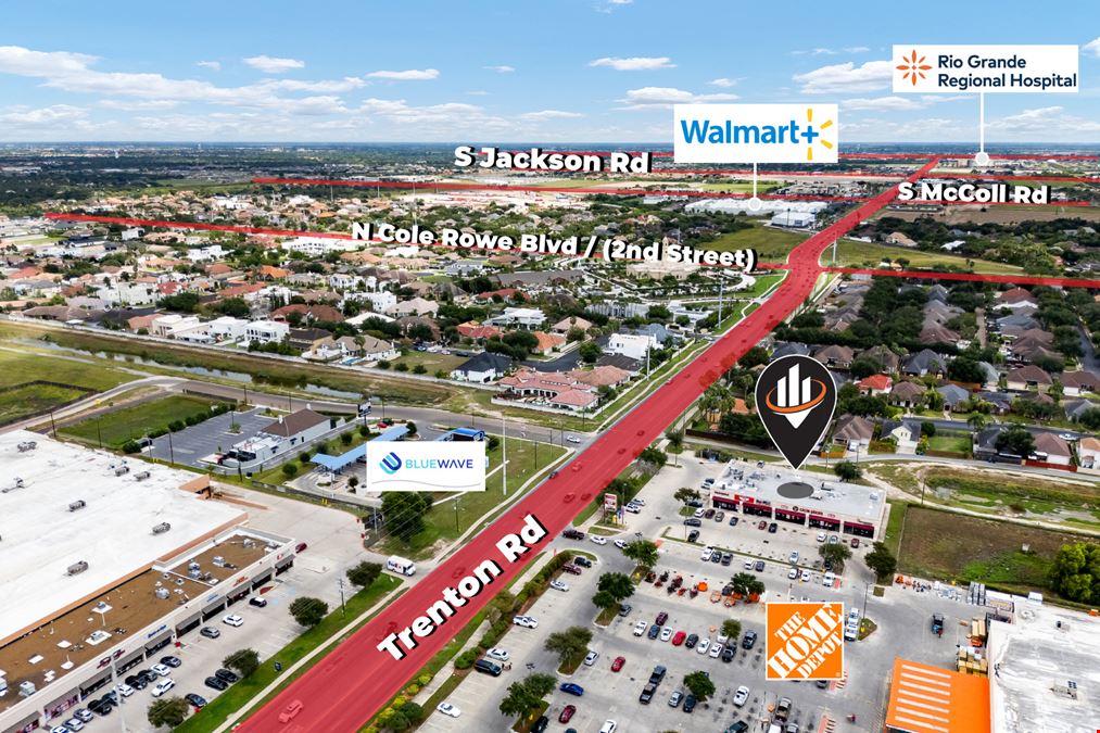 1,208 SF - 1,232 SF Retail Spaces | North McAllen