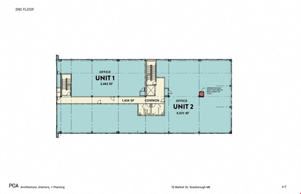 Second-Floor Office (Unit 1)