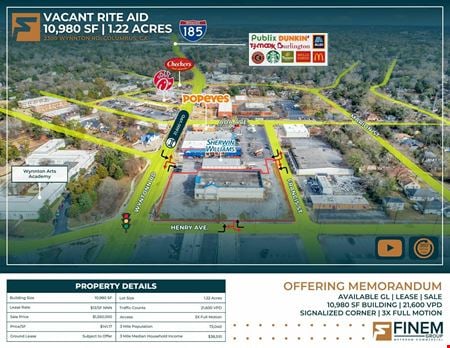 Preview of Retail space for Rent at 2300 Wynnton Rd