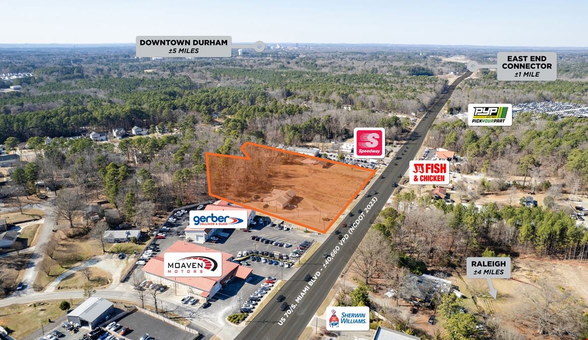 US 70 Assemblage (±5.39 Acres)