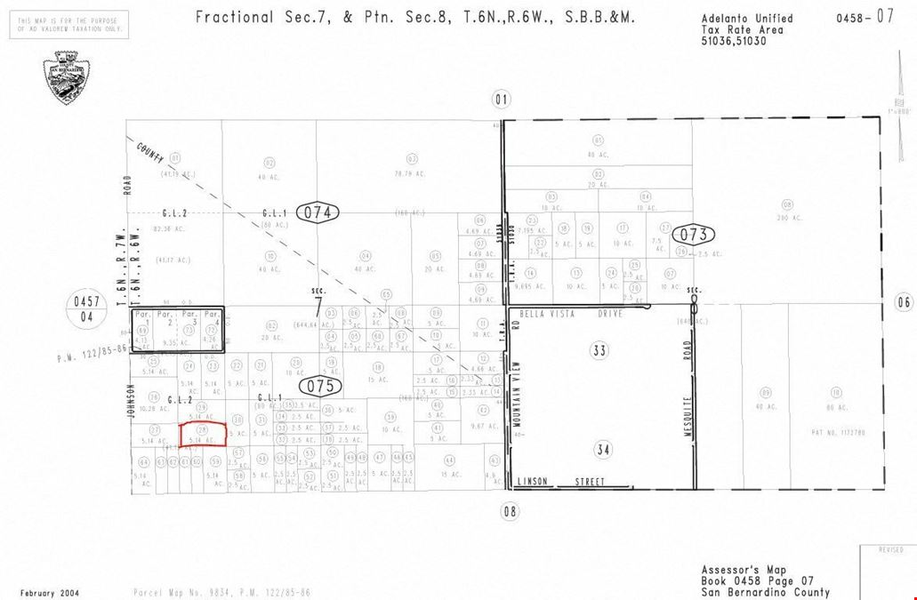 5.14 Acres Monroe Rd. 