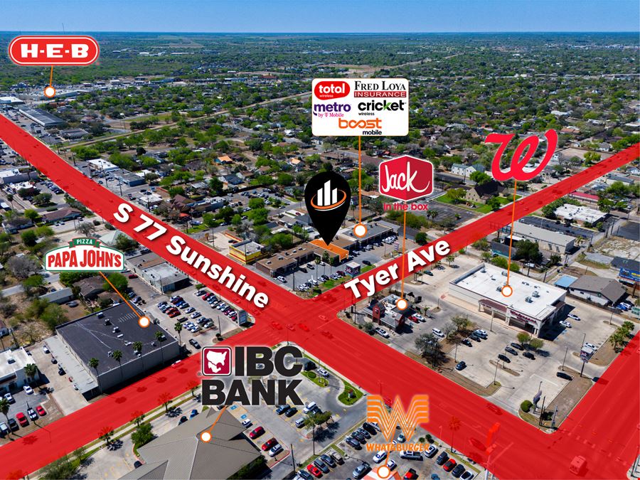1,683 SF Retail Space | Tyler Square Shopping Center
