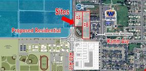 Retail Parcels Available on NEC of Alta/Kamm in Dinuba, CA