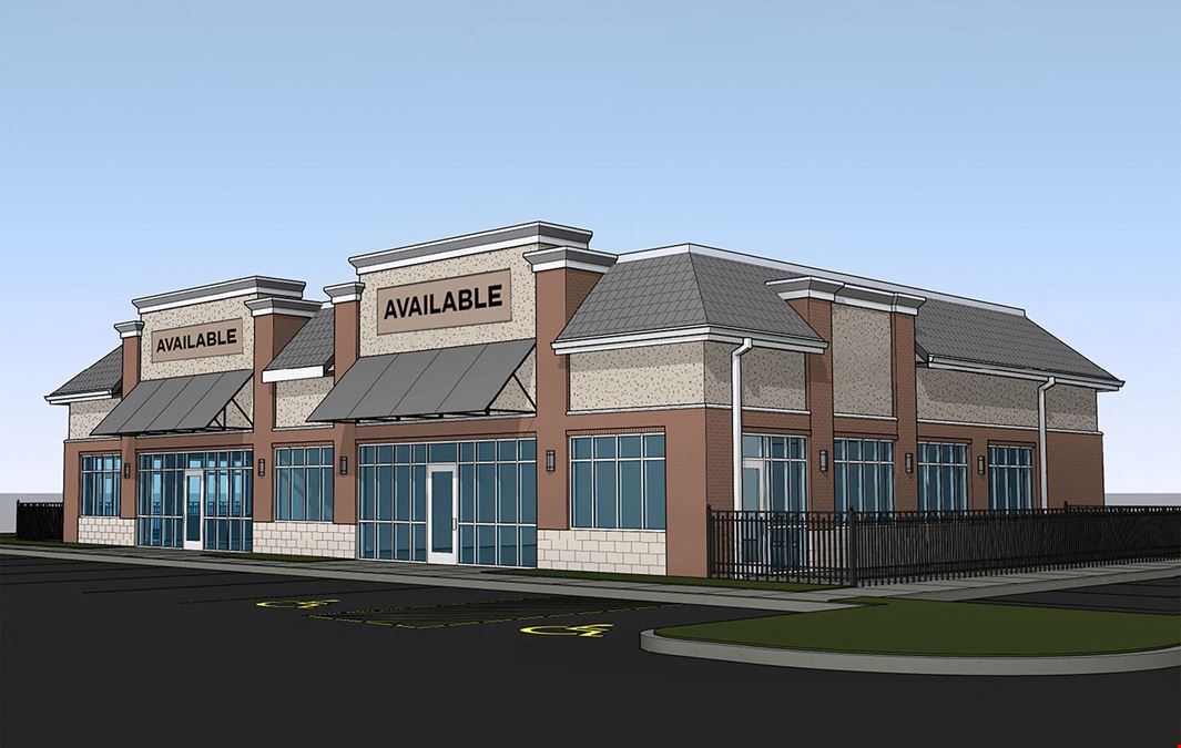 Macedonia Commons, New 2 Tenant Building