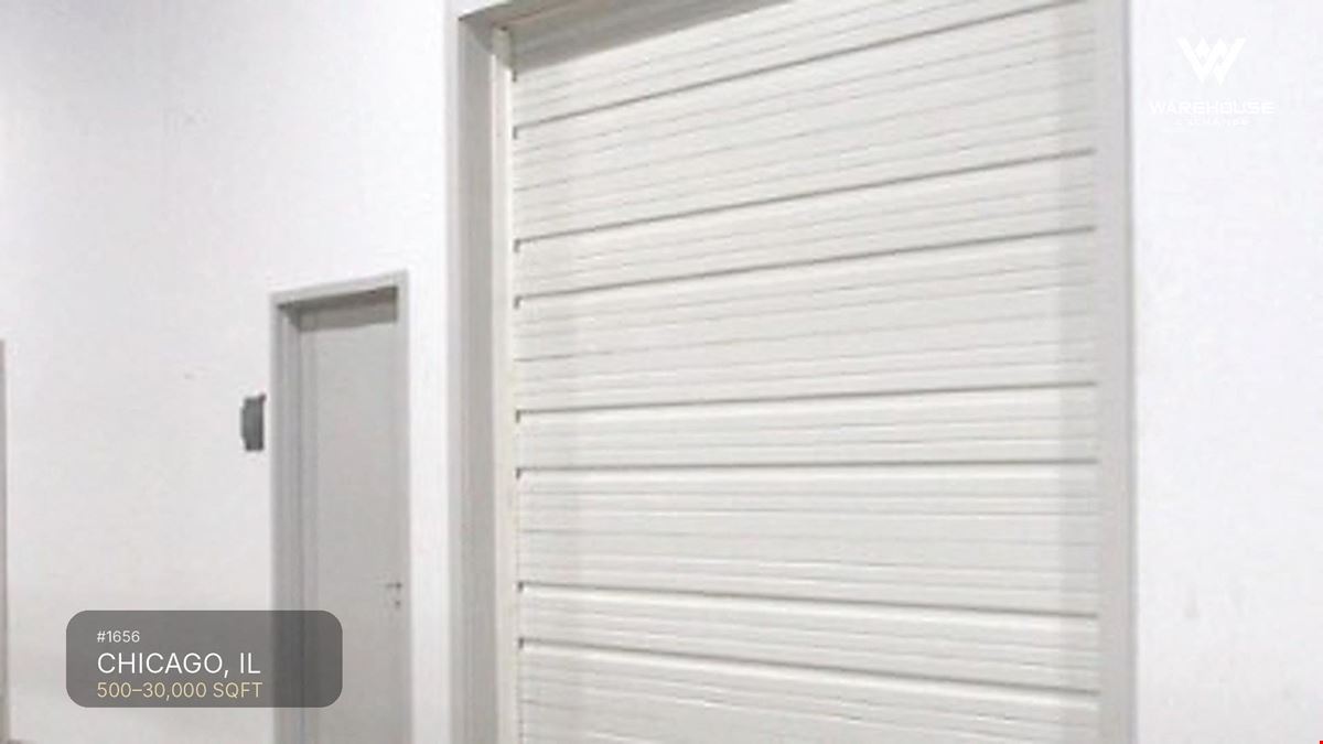 Chicago Warehouse Space for Rent #1656 | 500-4,000 Sq F