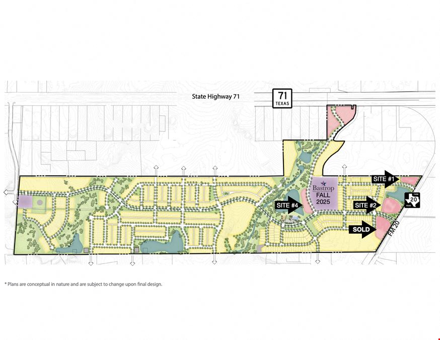 3.3 Acre Retail Development Tract in Adelton