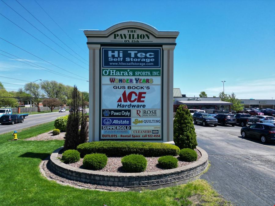 The Pavilion on 45th and Hi-Tec Self Storage