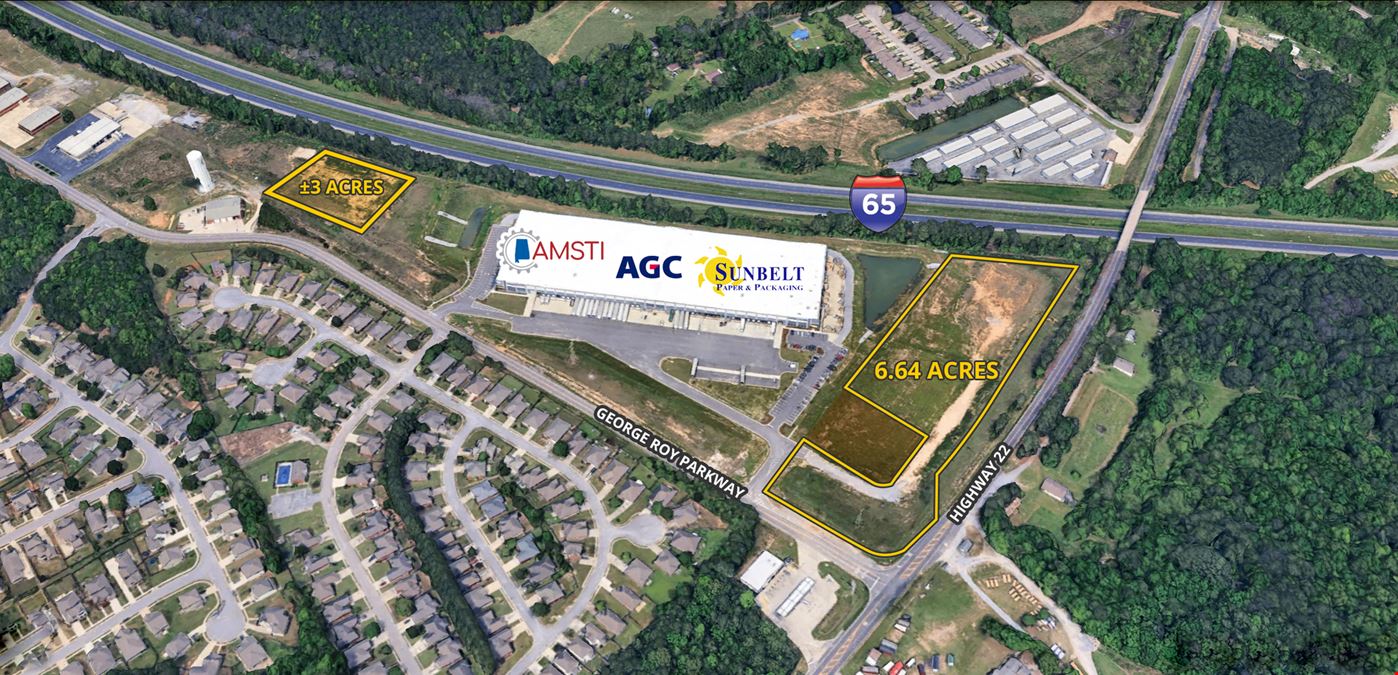 Calera Commerce Park Development Lots