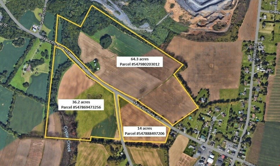 For Sale - 114 Acres in North Whitehall Township