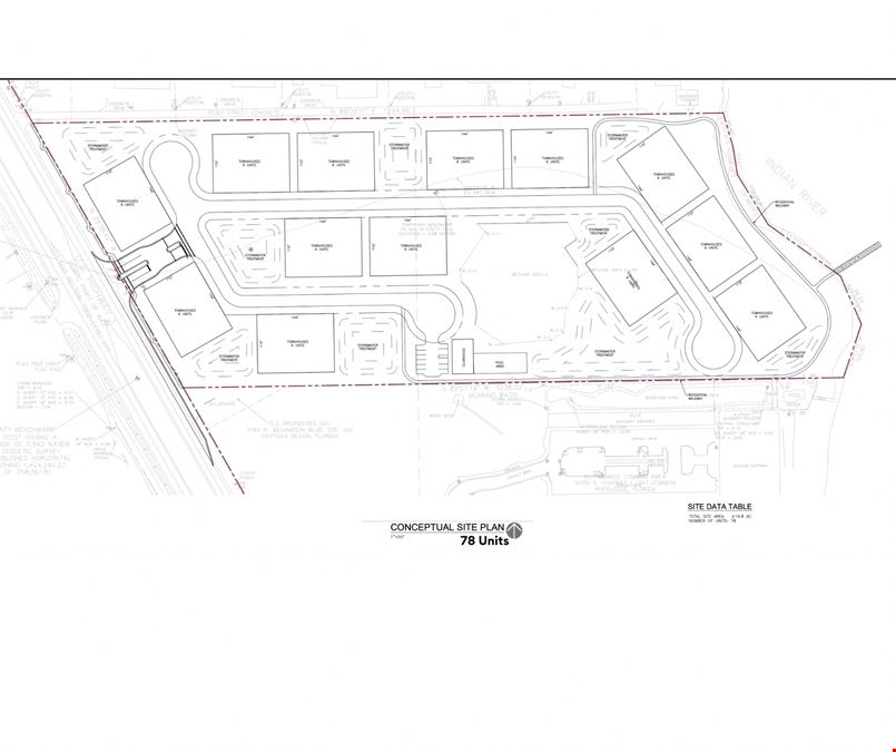 Prime Riverfront Development Opportunity – 14.5± AC Rockledge, FL | Up to 88 Units “By Right”