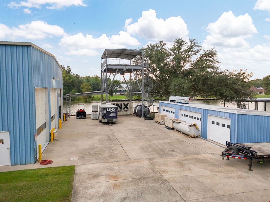 Industrial Facility on Diversion Canal w/ Marina & Boat Launch