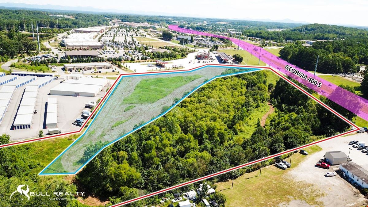 Commercial Land Development ±12 Acres | GA 400