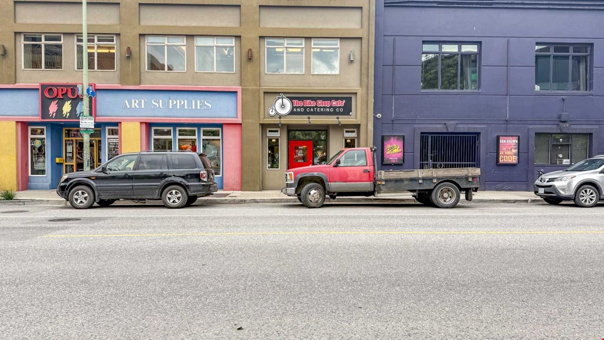 High profile commercial strata unit available in the heart of Kelowna’s Cultural District. 