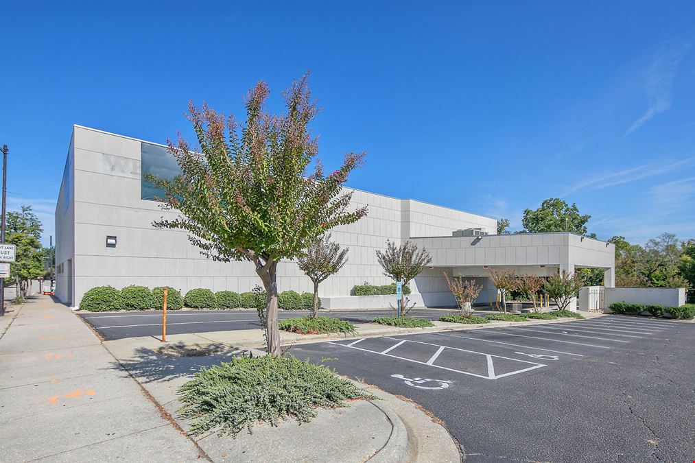 Office Building with Surface Parking Lot in Downtown