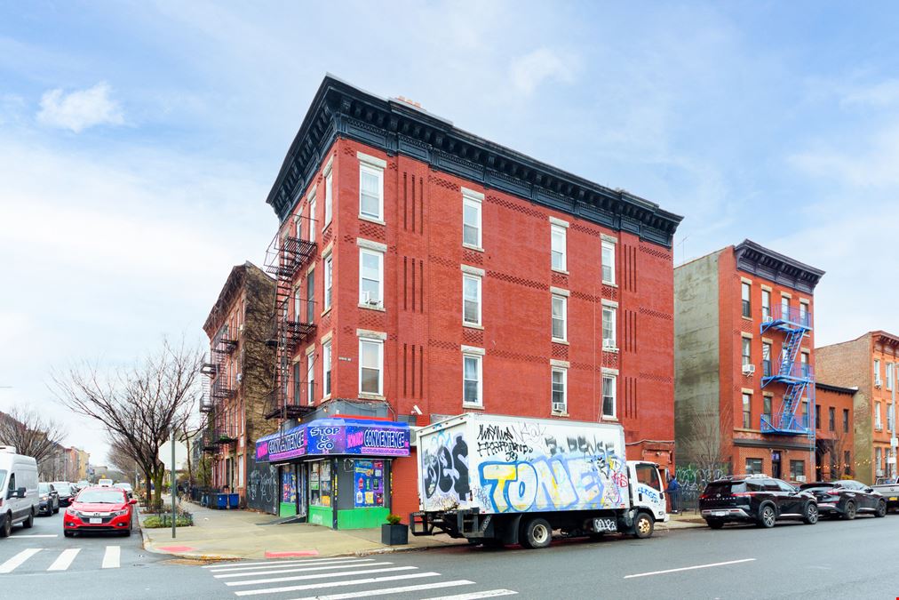 1,500 SF | 54 Howard Avenue | Corner Retail Space with Glass Storefront for Lease