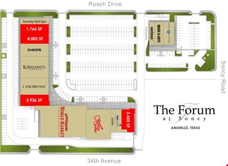 Preview of Retail space for Rent at 3350 South Soncy Road