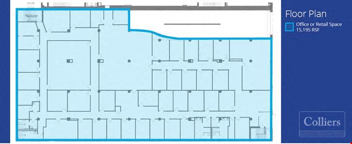 Prime Office or Retail Space For Lease in Downtown near CSU