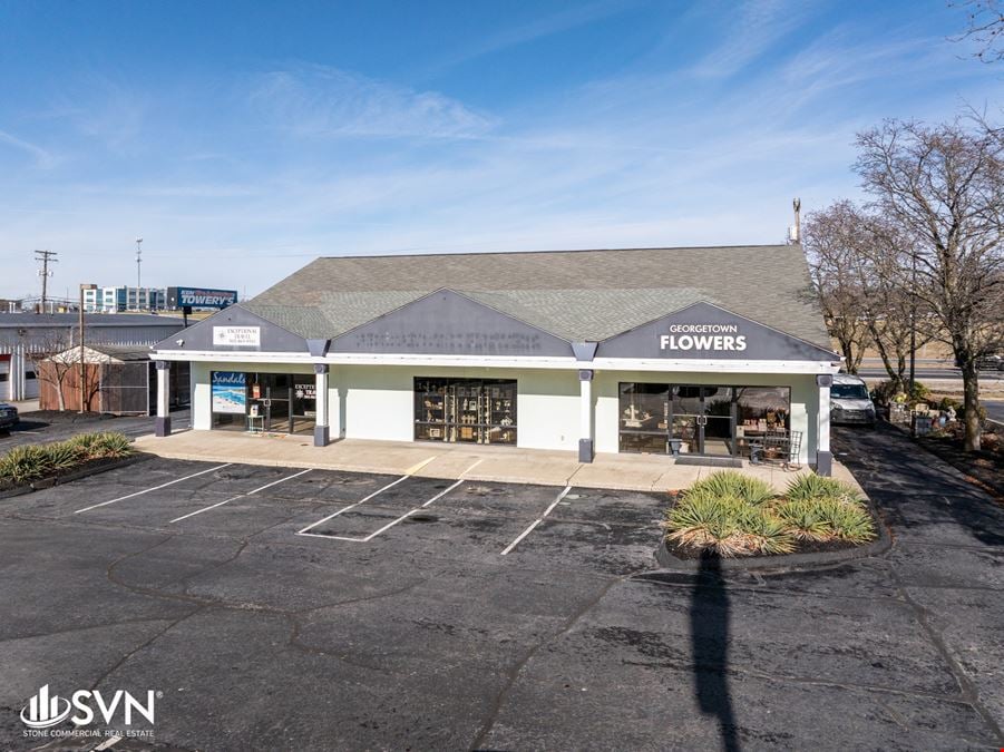 For Lease OR Ground Lease: Georgetown Retail Location