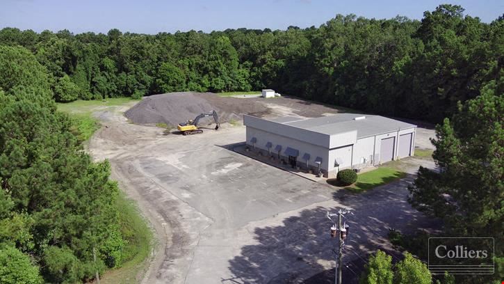 Industrial Storage Yard with Office/Shop