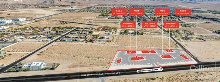 Now Pre-Leasing! Brand New Blue Diamond Retail Development