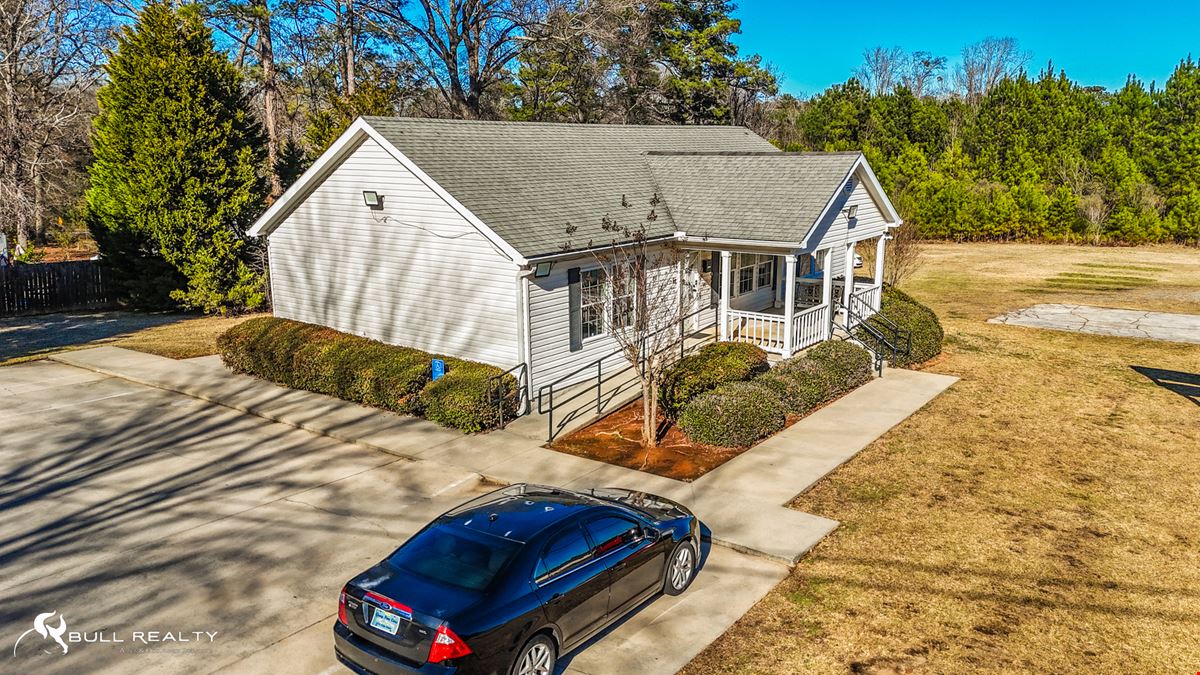 One-of-a-Kind Commercial Site with Building and Expansion Land | Gray, GA