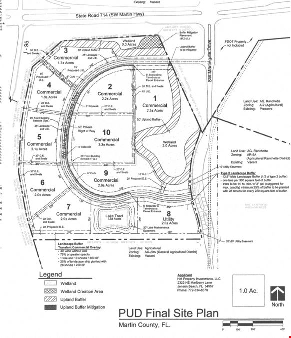 SW Martin Highway & I-95 - 32.71 Acres