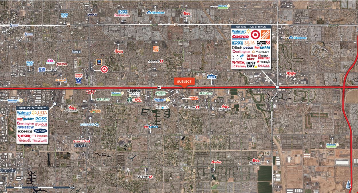 US 60 and Greenfield Rd   Land