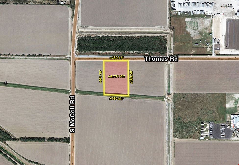 4.73 Acres -Thomas Rd.