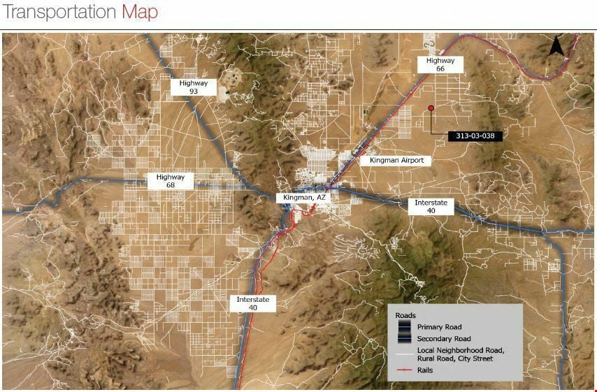 2.34 Acres – Vacant, Unimproved Land – Mojave County