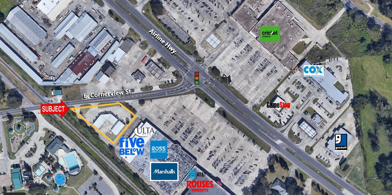 Retail Space Right Off Airline Hwy.