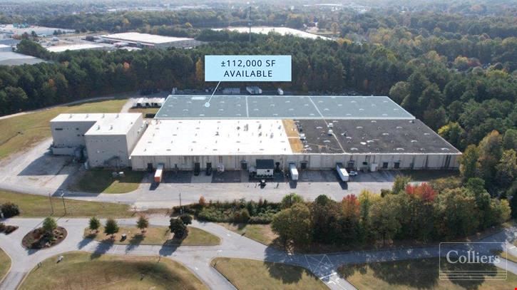 ±112,000-SF Industrial Move-In Ready Manufacturing Facility