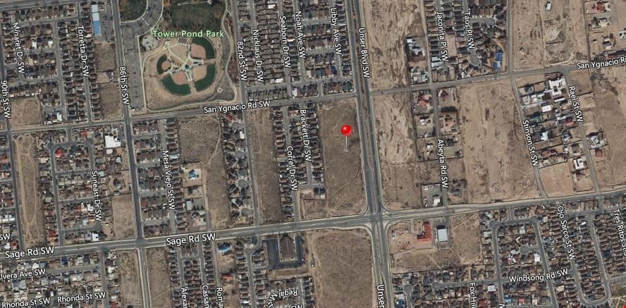 NWQ Unser Blvd SW and Sage Rd SW