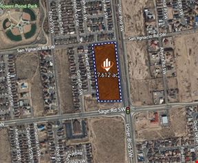 NWQ Unser Blvd SW and Sage Rd SW