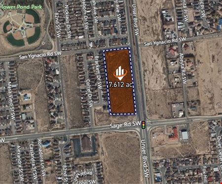Preview of VacantLand space for Sale at NWQ Unser Blvd SW and Sage Rd SW