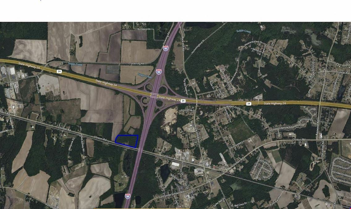 13+/- Acres on Clinton Road