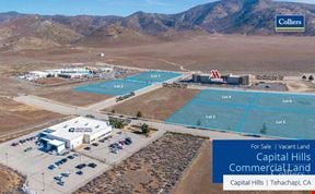 Capital Hills Commercial Land | Tehachapi, CA