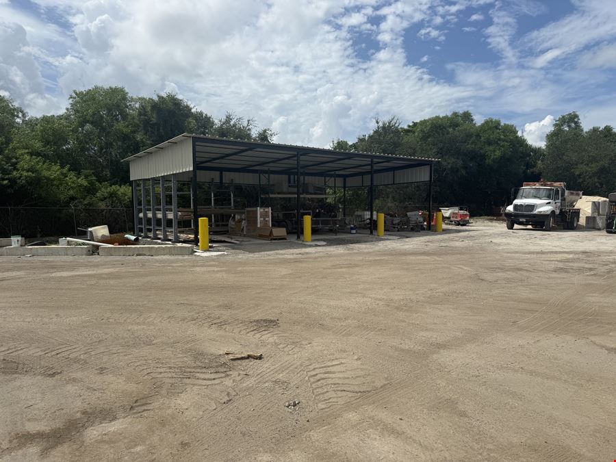 7,500 SF Industrial Space with Outdoor Storage
