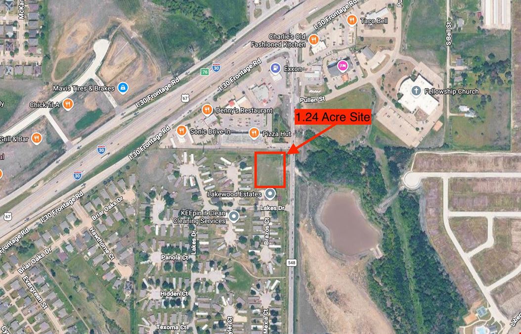 COMMERCIAL LAND FOR LEASE | I-30 CORRIDOR – ROYSE CITY