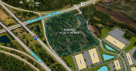 Preview of VacantLand space for Sale at SW Martin Highway & I-95