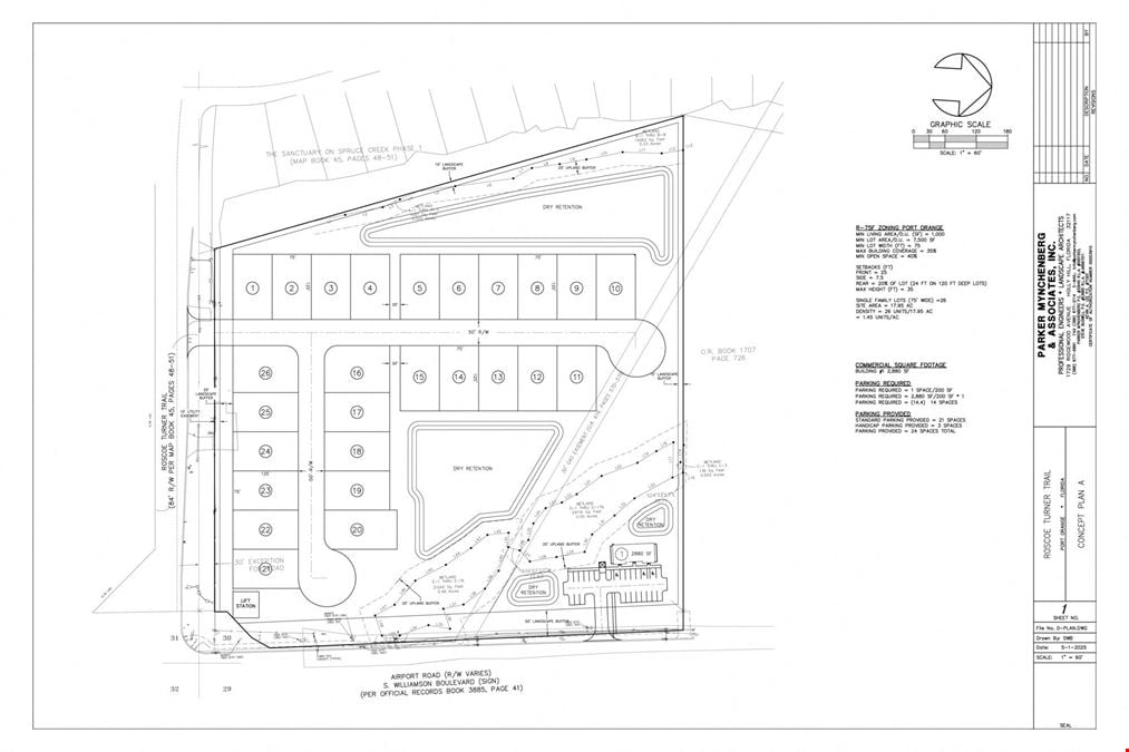 17.84 Acre Commercial Property in High Traffic location (Port Orange, FL)