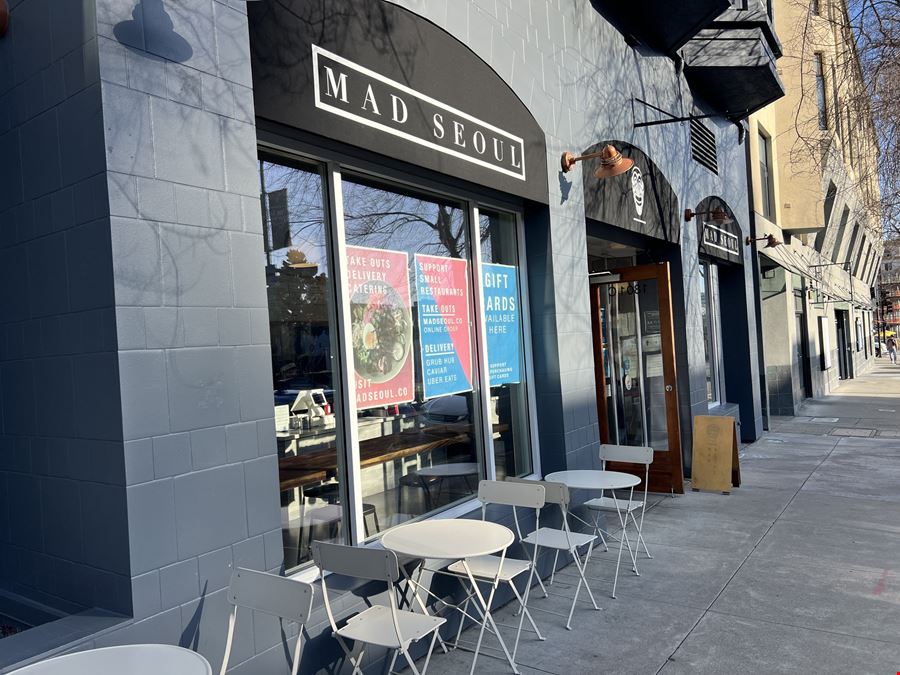 2nd Gen Restaurant Space near UC Berkeley