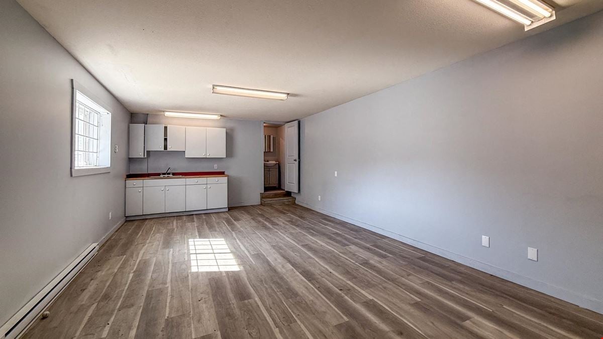 Industrial in-line unit available in Summerland