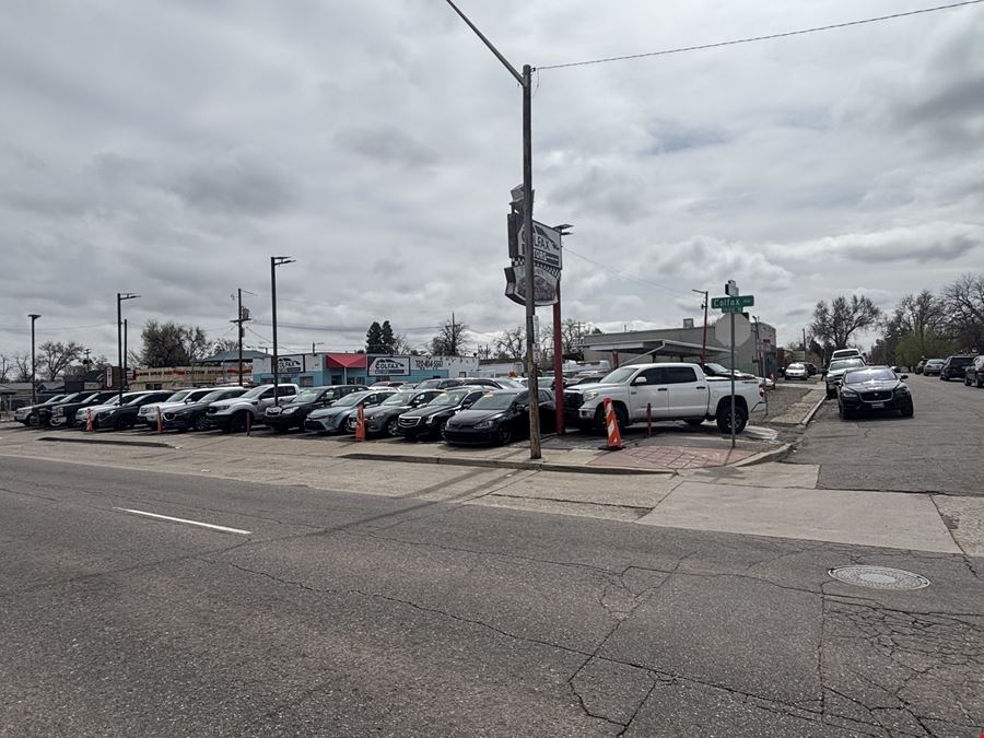 East Colfax Automotive Sales Lot